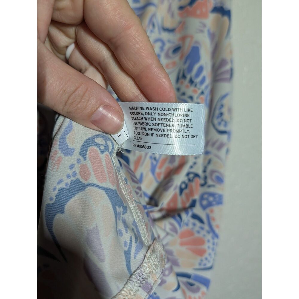 Duluth Trading Co Women's 1X Butterfly Print Racerback Activewear Tank Top - Picture 5 of 9